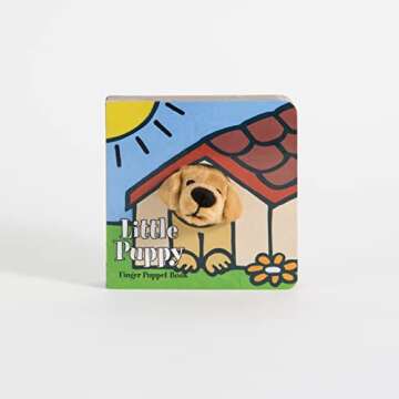 Little Puppy: Finger Puppet Book: (Puppet Book for Baby, Little Dog Board Book) (Little Finger Puppet Board Books, FING)