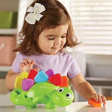 Learning Resources Steggy Dino Educational Toy for Toddlers