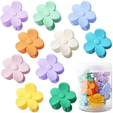 Small Cute Flower Hair Clips - Versatile Hair Accessories for Women and Girls