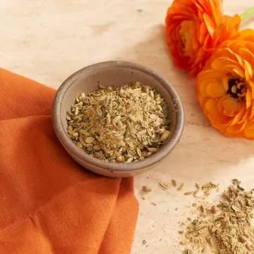 Divya's Detox Tea, Ayurvedic Herbal Tea with Gentle Cleansing Herbs, Helps with Digestion, and More, Caffeine Free, Organic, Non-GMO, Ayurvedic, Loose Leaf Tea