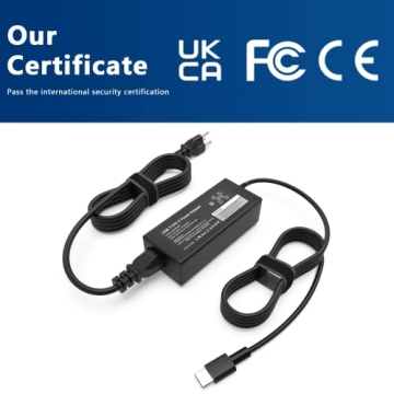 Replacement Dell 65W USB C Laptop Charger