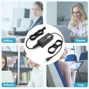 Replacement Dell 65W USB C Laptop Charger