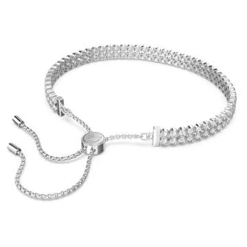 Elegant Swarovski Matrix Tennis Bracelet for Women