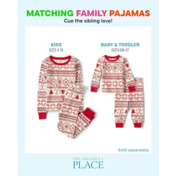 Children's Place Family Matching Christmas Pajama Sets