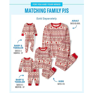 Children's Place Family Matching Christmas Pajama Sets
