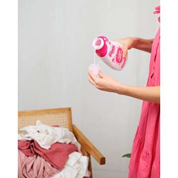 Stardrops - The Pink Stuff - The Miracle Laundry Liquid Fabric Conditioner - 32oz Pack of 2, 2.0 pounds (82379), Rhubarb