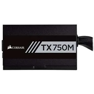 Corsair TX750M 750 Watt Power Supply 80 Plus Gold Certified
