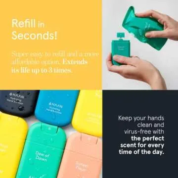HAAN Hydrating Hand Sanitizer with Aloe Vera Refill Bag