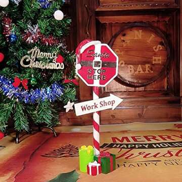 Merry Christmas Cute Decor Figurines for Holiday Cheer