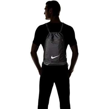 Nike Black Alpha Gym Sack - Perfect for Your Active Lifestyle