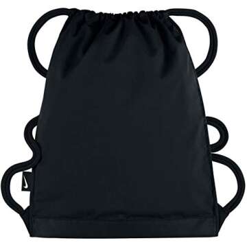 Nike Men's Alpha Gym Sack - Black for Every Occasion