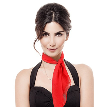 Elegant SATINIOR Chiffon Scarf for Women | Versatile Accessory