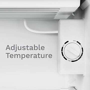 Compact hOmeLabs Mini Fridge - Perfect for Home & Office