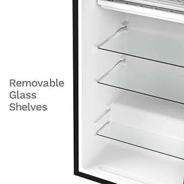 Compact hOmeLabs Mini Fridge - Perfect for Home & Office