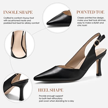 Rilista Women's Comfortable Kitten Heels for Every Occasion