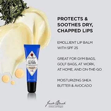 Top-Quality Jack Black Lip Balm with SPF 25 Protection
