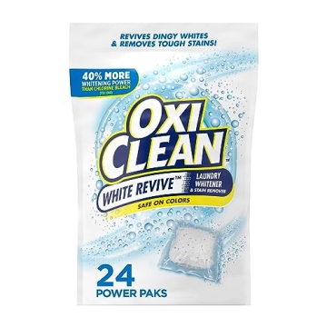 OxiClean White Revive Laundry Whitener Power Paks