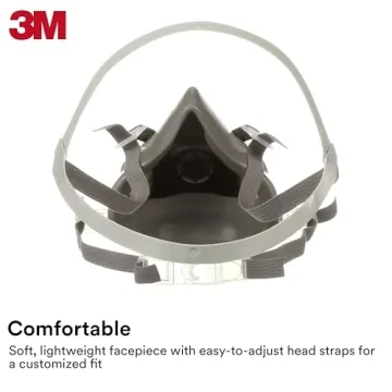 3M 6200 Respirator - Comfortable Reusable Protection