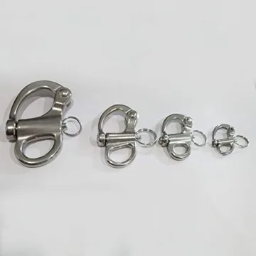 NRC&XRC 316 Stainless Steel Snap Shackle for Boating