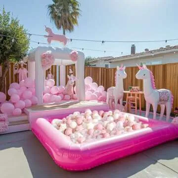 TRENDPLAY 200 Star & Heart Shaped Ball Pit Balls for Toddlers