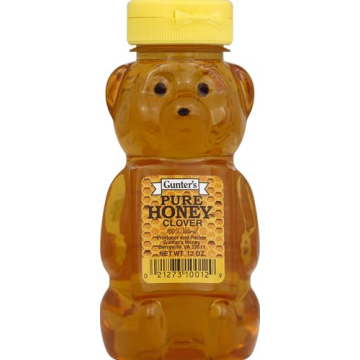 Gunter's Pure Clover Honey Bears 12 Oz Fresh & Natural