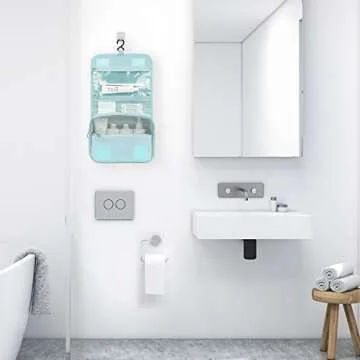 Mossio Hanging Toiletry Bag for Men & Women Travel