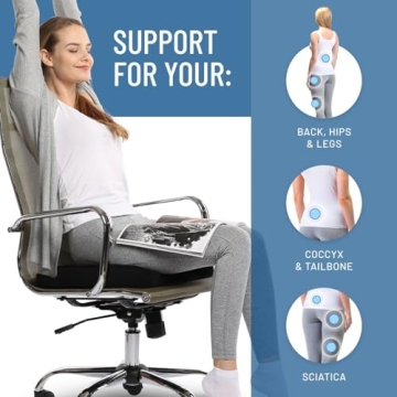 Ultimate Comfort Seat Cushion for Pain Relief