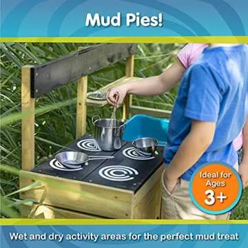 Durable TP Toys Muddy Kitchen Playset for Kids