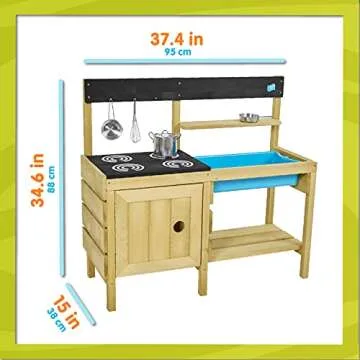 Durable TP Toys Muddy Kitchen Playset for Kids