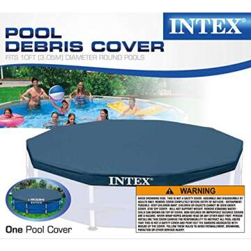 Intex 10' ft Round Diameter Swimming Pool Debris Cover