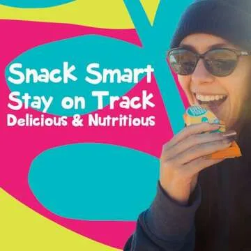 Bhu Foods Keto Bars, Organic Low Carb, Only 1g Sugar, Gluten Free & Vegan, Sweetened with Monk Fruit, Healthy Protein Snacks for Adults, 4 Flavors (Pack of 10)