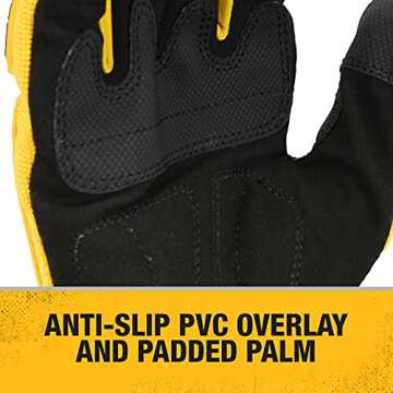 DEWALT Unisex Work Glove - Durable Grip & Comfort for All Tasks