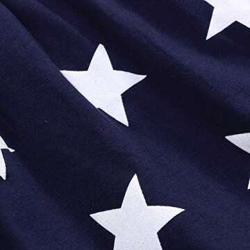 CM-Kid Toddler Kids Baby Girls 4th of July Outfit American Flag Dress Stars Striped Independence Day Sundress 3t 4T