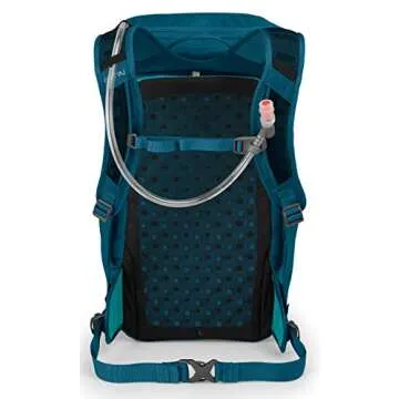 Osprey Skimmer 20L Women's Hiking Backpack with Hydraulics Reservoir, Sapphire Blue