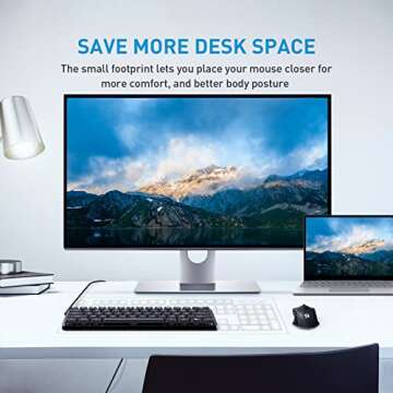 Redragon 60 Percent Mini Keyboard, Mechanical Gaming Keyboard with Low Profile Blue Switches, 18 LED Backlits, Wired Compact Portable Keyboard for Windows PC Mac, Typing, Travel, K615