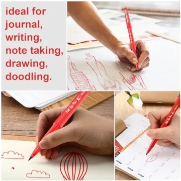 Fuyoooo 36 Pcs Felt Tip Pens for Writing & Art