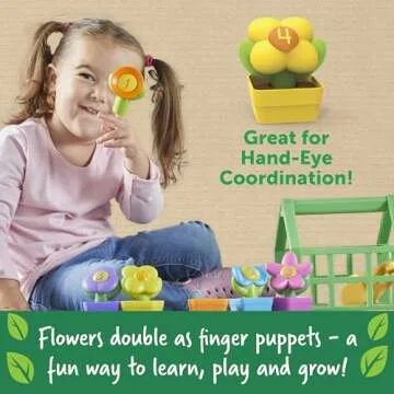 Growing Greenhouse Color & Number Playset for Preschoolers