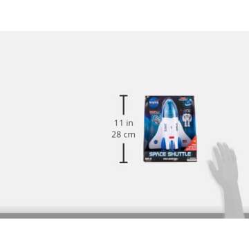 Amazing Daron NASA Space Shuttle with Lights & Sounds