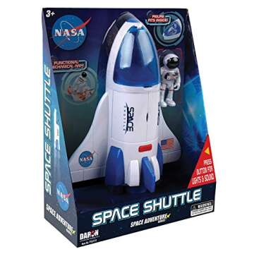 Amazing Daron NASA Space Shuttle with Lights & Sounds