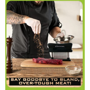XSpecial Meat Tenderizer Tool - Perfect for Tender Meats