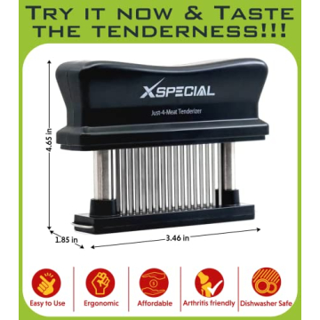 XSpecial Meat Tenderizer Tool - Perfect for Tender Meats