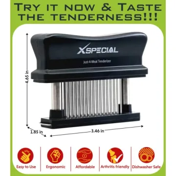 XSpecial Meat Tenderizer Tool - Perfect for Tender Meats