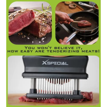 XSpecial Meat Tenderizer Tool - Perfect for Tender Meats