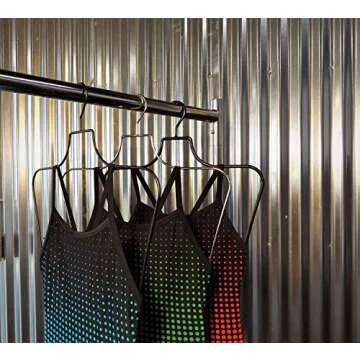 NAHANCO Rubberized Ladies Wire Swimwear Hangers Pack of 12