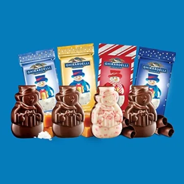 Ghirardelli Holiday Chocolate Snowmen Assortment 15 Oz Bag