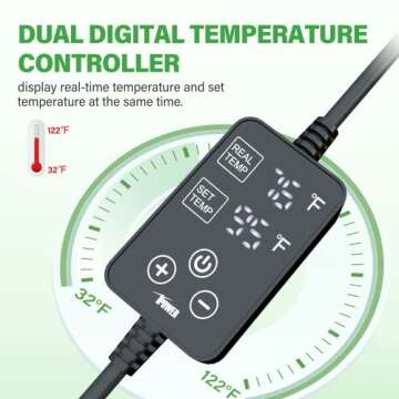 iPower Seedling Heat Mat - Perfect for Germination & Growth