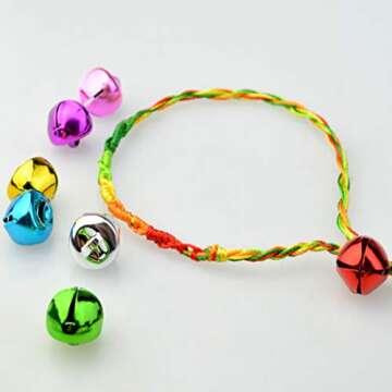 400pcs Jingle Bells for Christmas and Craft Projects