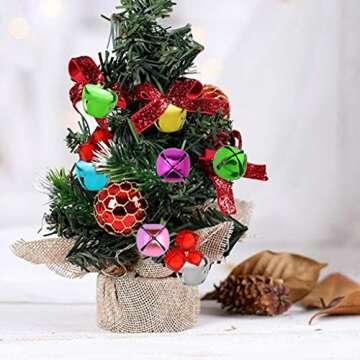 400pcs Jingle Bells for Christmas and Craft Projects