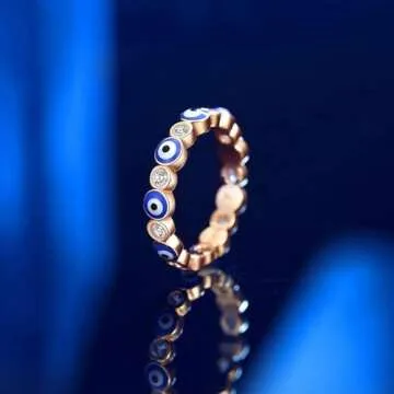 Puerzi Evil Eye Ring for Women - Stylish Protection