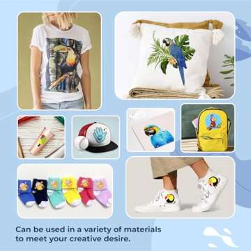 Enlite DTF Ink 100ML Combo Pack, Premium Pigment Ink for PET Film Heat Transfer Printing, Refill for DTF Printer with Epson printhead DX5 DX7 5113 XP600 I3200 4720 TX800, 2W+1B+1C+1M+1Y